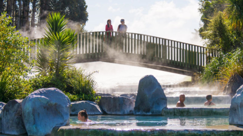 Experience Wairakei Terraces hot pools - a geothermal wonderland with healing and curing properties and one of New Zealand's premier geothermal locations...